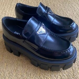 Black Prada loafers size 10. Never worn . Brand new. Super light and comfy.